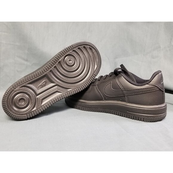 Nike Force 1 Low Lace (PS) Sneaker Black Size 13c BRAND NEW NO BOX! - Picture 2 of 11